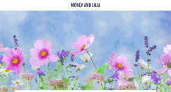 Desktop Screenshot of moneyandlilia.com